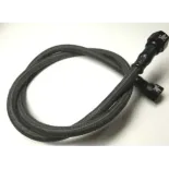 Tubo de moto Carbotec 100mm negro FrenTubo A09C0100