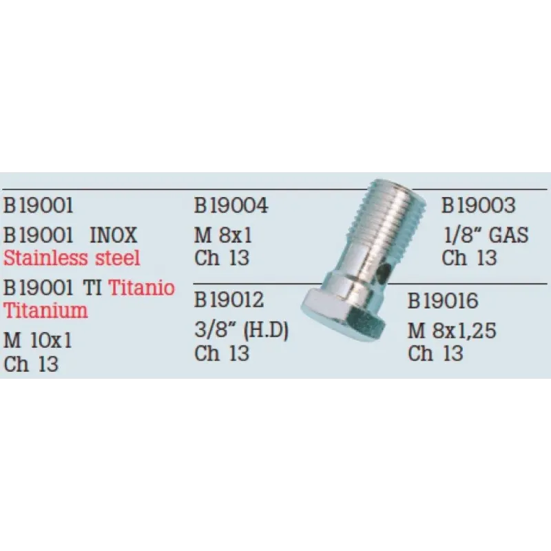 Tornillo zincado FrenTubo B19001
