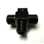 Repartidor M 10X1 aluminio de color negro B20010AL-NE