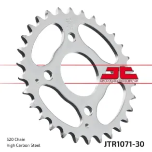 Corona moto JT Sprockets de acero de 30 dientes JTR1071.30