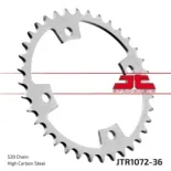 Corona moto JT Sprockets de acero de 36 dientes P.520 JTR1071.36