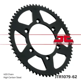 Corona moto JT Sprockets de acero CPI SM 62 dientes P.520 JTR1079.62
