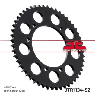 Corona moto JT Sprockets de acero de 52 dientes JTR1134.52
