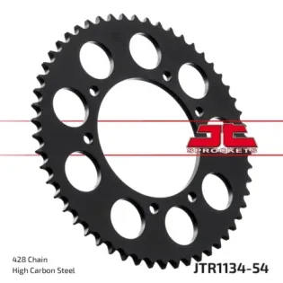Corona moto JT Sprockets de acero de 54 dientes JTR1134.52