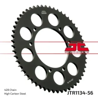 Corona moto JT Sprockets de acero de 56 dientes JTR1134.52