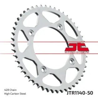 Corona moto JT Sprockets de acero de 50 dientes JTR1140.50