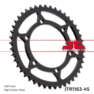 Corona moto JT Sprockets de acero de 45 dientes JTR1141.60