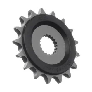 Piñón moto JT Sprockets acero con goma 17 dientes P.525 JTF1186.17