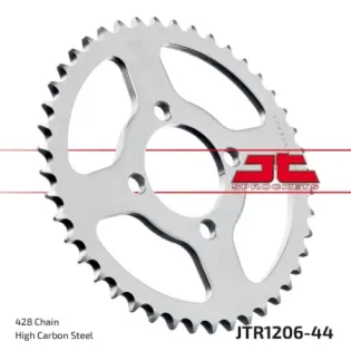 Corona moto JT Sprockets de acero de 44 dientes JTR1206.44