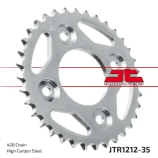 Corona moto JT Sprockets de acero de 35 dientes JTR1212.35