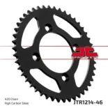 Corona moto JT Sprockets de acero de 46 dientes JTR1214.46
