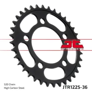 Corona moto JT Sprockets de acero de 36 dientes JTR1225.36