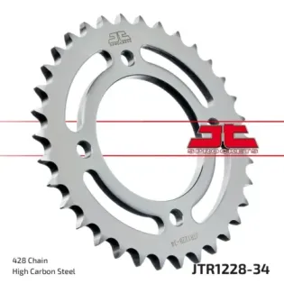 Corona moto JT Sprockets de acero de 34 dientes JTR1228.34