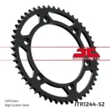 Corona moto JT Sprockets de acero de 52 dientes JTR1244.52