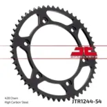 Corona moto JT Sprockets de acero de 54 dientes JTR1244.54