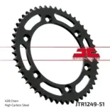 Corona moto JT Sprockets de acero de 51 dientes JTR1249.51