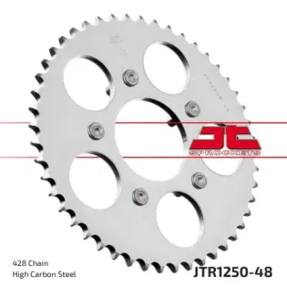 Corona moto JT Sprockets de acero de 58 dientes JTR1250.48