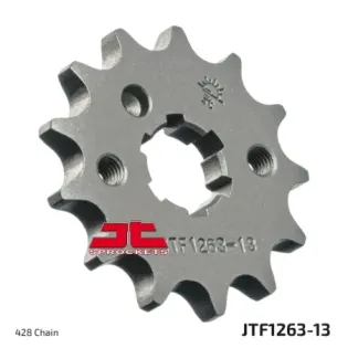Piñón de moto JT Sprockets acero 13 dientes P.428 JTF1263.13