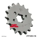 Piñón de moto JT Sprockets 16 dientes P.428 JTF1263.16