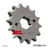 Piñón de moto JT Sprockets acero 14 dientes P.428 JTF1264.14