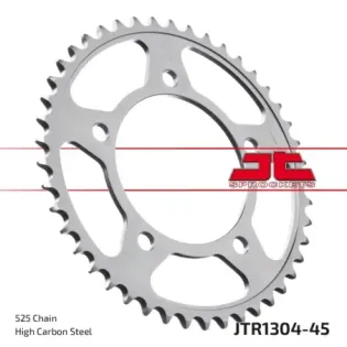 Corona moto JT Sprockets de acero de 45 dientes JTR1304.45