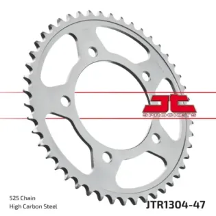 Corona moto JT Sprockets de acero de 47 dientes JTR1304.47