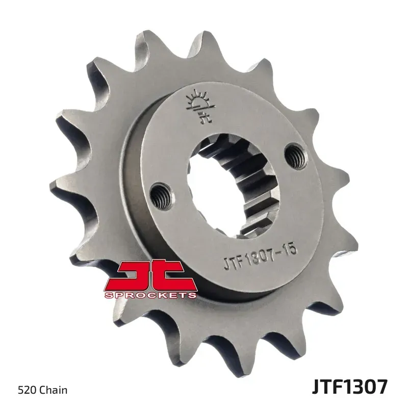 Piñón de moto JT Sprockets de acero de 14 dientes JTF1307.14