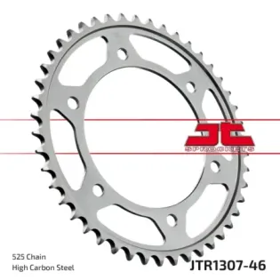Corona moto JT Sprockets de acero de 46 dientes JTR1307.46