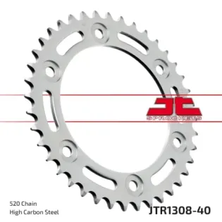 Corona moto JT Sprockets de acero de 40 dientes JTR1308.40