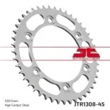 Corona moto JT Sprockets de acero de 45 dientes JTR1308.45