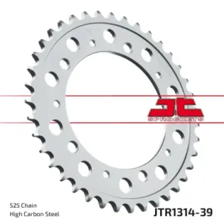 Corona moto JT Sprockets de acero de 39 dientes JTR1314.39