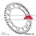 Corona moto JT Sprockets de acero de 43 dientes JTR1317.43