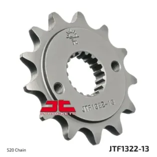 Piñón de moto JT Sprockets acero 13 dientes P.520 JTF1322.13