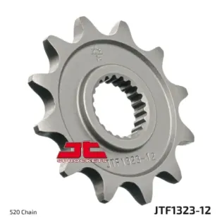 Piñón de moto JT Sprockets acero 12 dientes P.520 JTF1323.12