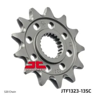Piñón de acero autolimpiable 13 dientes P.520 JTF1323.13SC