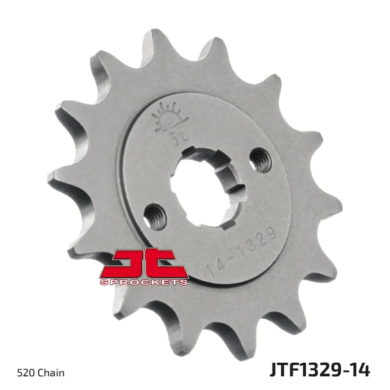 Piñón moto JT Sprockets acero 14 dientes JTF1329.14
