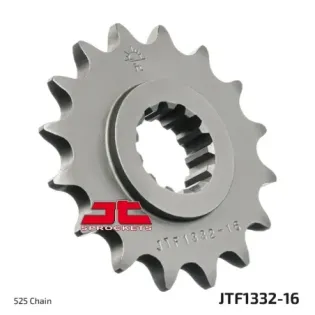 Piñón de moto JT Sprockets acero 16 dientes P.520 JTF1332.16