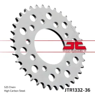 Corona moto JT Sprockets de acero de 36 dientes JTR1332.36