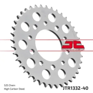 Corona moto JT Sprockets de acero de 40 dientes JTR1332.40