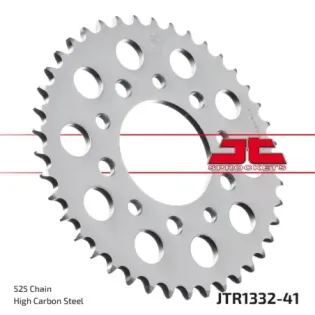 Corona moto JT Sprockets de acero de 41 dientes JTR1332.41