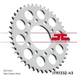 Corona moto JT Sprockets de acero de 43 dientes JTR1332.43