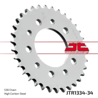 Corona moto JT Sprockets de acero de 34 dientes JTR1334.34