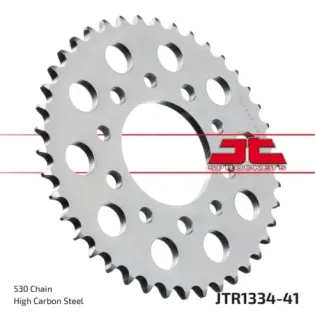 Corona moto JT Sprockets de acero de 41 dientes JTR1334.41