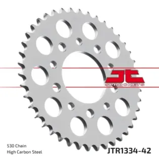 Corona moto JT Sprockets de acero de 42 dientes JTR1334.42