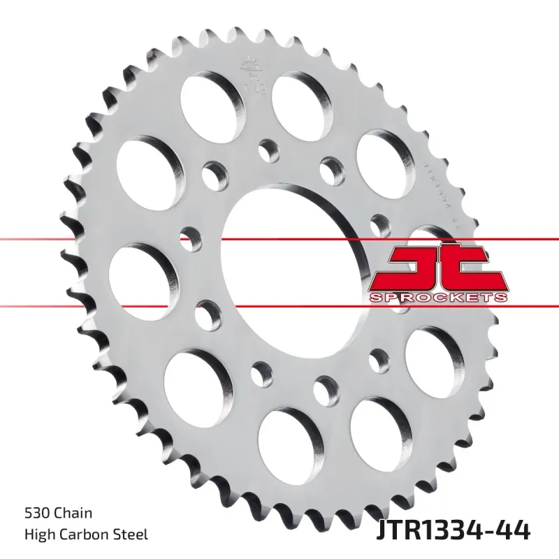 Corona moto JT Sprockets de acero de 44 dientes JTR1334.44