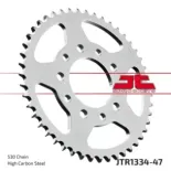 Corona moto JT Sprockets de acero de 47 dientes JTR1334.47