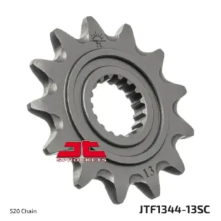 Piñón de acero autolimpiable 13 dientes P.520 JTF1344.13SC