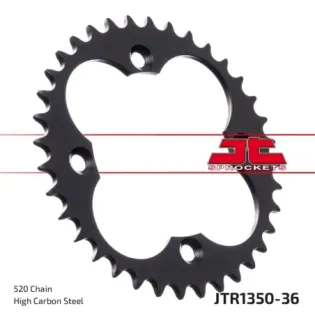 Corona moto JT Sprockets de acero de 36 dientes JTR1350.36