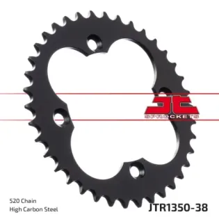 Corona moto JT Sprockets de acero de 38 dientes JTR1350.38