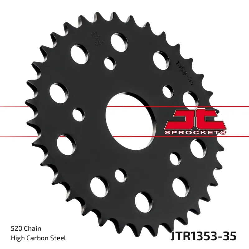 Corona moto JT Sprockets de acero de 35 dientes JTR1353.35